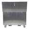 Vestil Portable Tool Box, Aluminum, 61" W x 26" D x 45" H, Added Fork Pockets, Fold Down Front & Casters APTS-3660-CF-FD - alternate 2